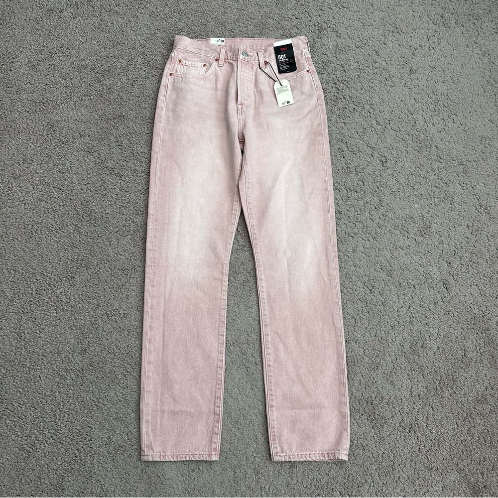 Levi’s 501 Original Jeans Premium Womens W28 L32 High Rise Straight Leg